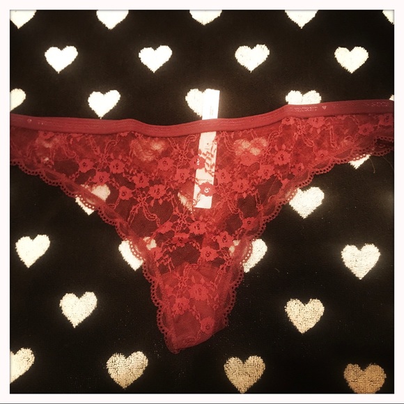 Victoria's Secret Other - VS Burgundy Lace Thong Victoria's Secret Other - VS Burgundy Lace Thong